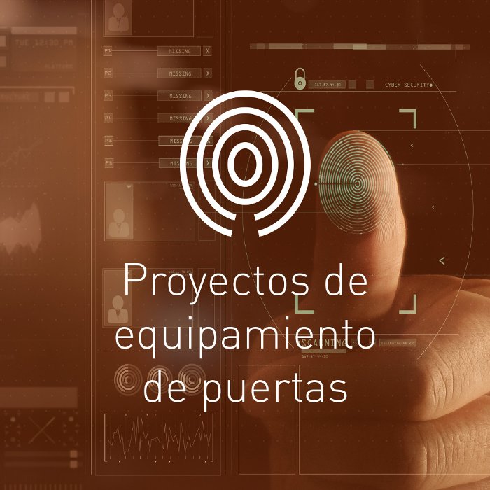 Proyectos de equipamiento de puertas