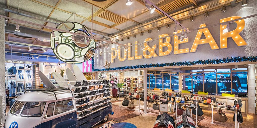 Tiendas Pull&Bear, Internacional